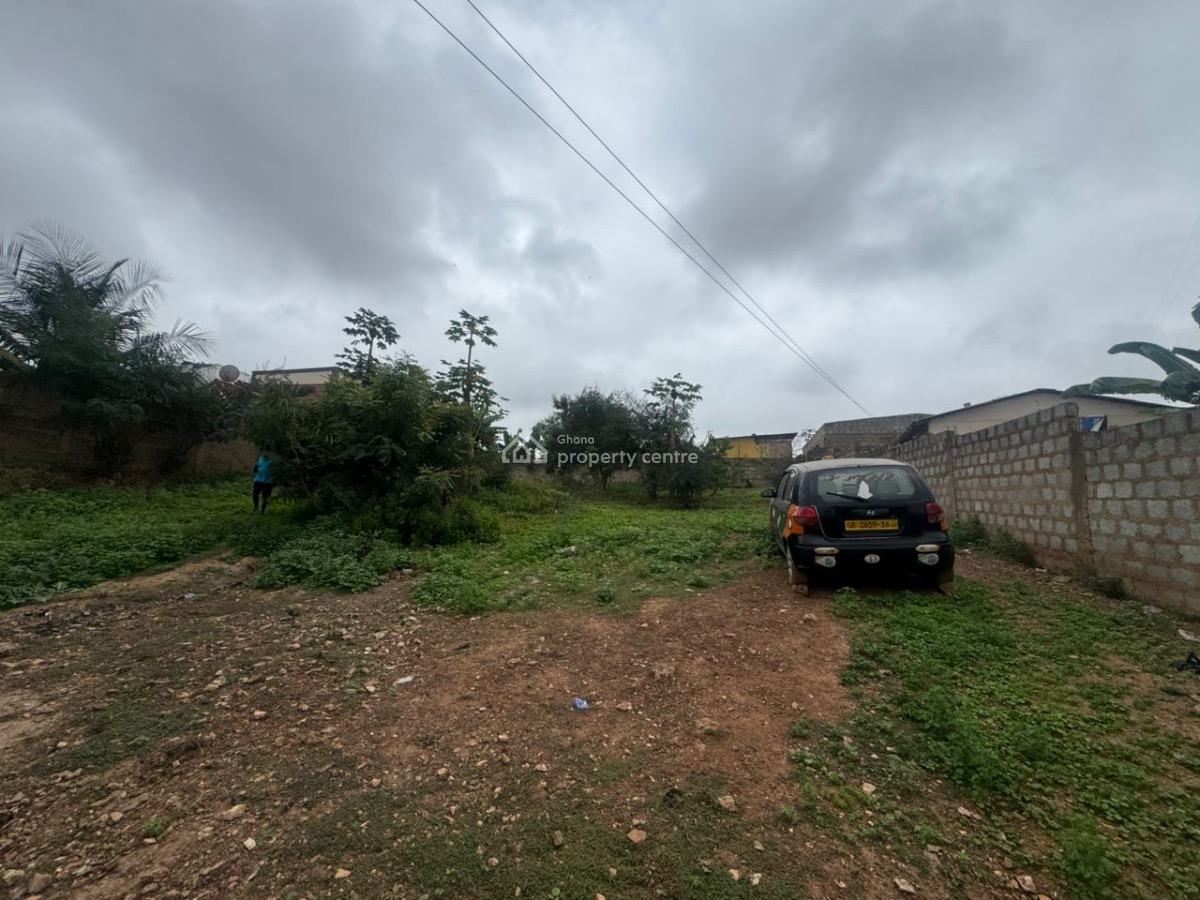 1 and Half Plot of Land at Ofankor Barrier, Agya Herbal White House, Ofankor, Accra, Residential Land for Sale