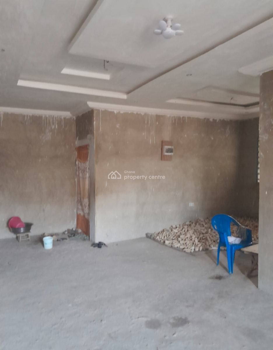 3 Bedrooms  ( Kona / Asonomaso Nkwanta., Kona, on Fawoade Mampongteng Road, Kwabre, Ashanti, House for Sale