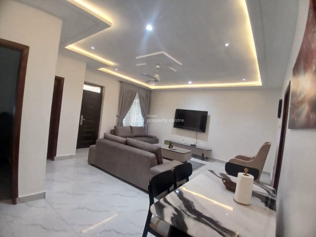 2 Bedrooms Furnished at Amasaman, Hebron, Amasaman, Ga West Municipal, Accra, Apartment for Rent