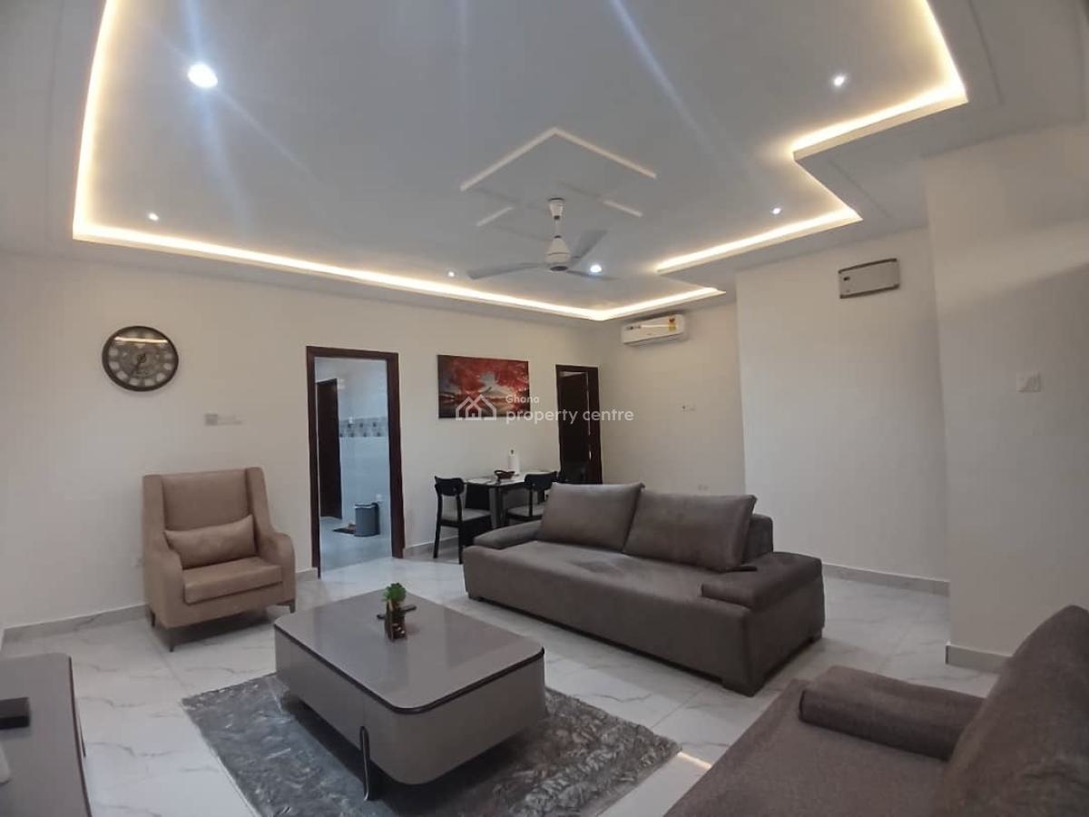 2 Bedrooms Furnished at Amasaman, Hebron, Amasaman, Ga West Municipal, Accra, Apartment for Rent