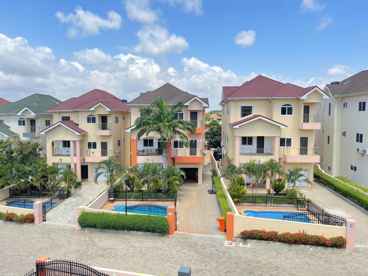 Luxurious 5-bedroom Townhouse @ Cantonment, Cantonments, Accra, Townhouse for Rent