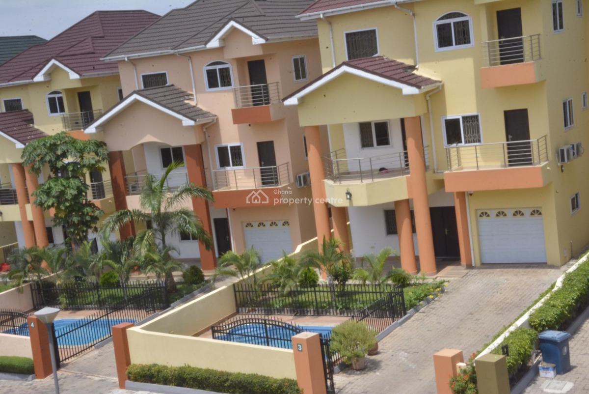 Luxurious 5-bedroom Townhouse @ Cantonment, Cantonments, Accra, Townhouse for Rent