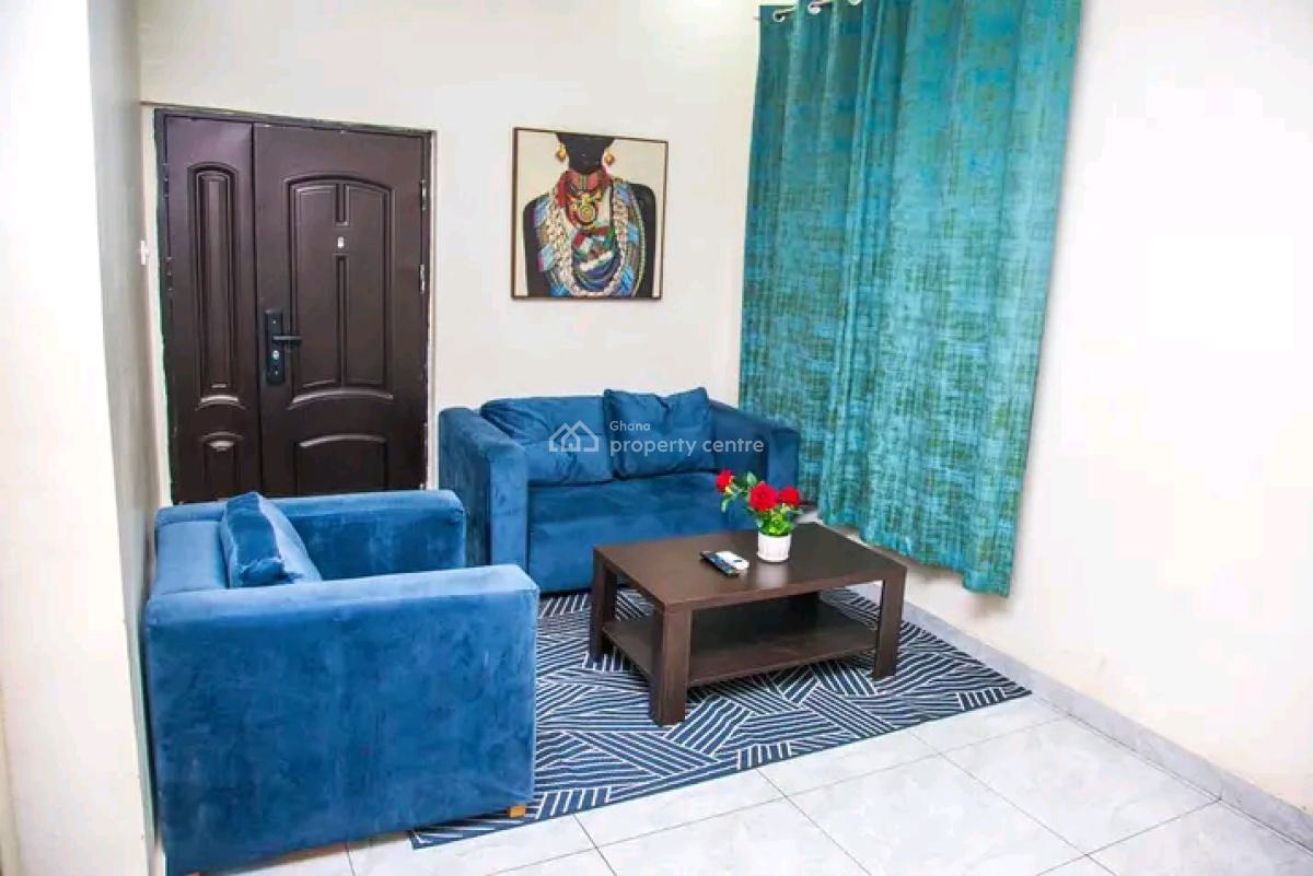 Fully Furnished 1 Bedroom Serviced Apartment @ Spintex, Spintex, Accra, Apartment Short Let