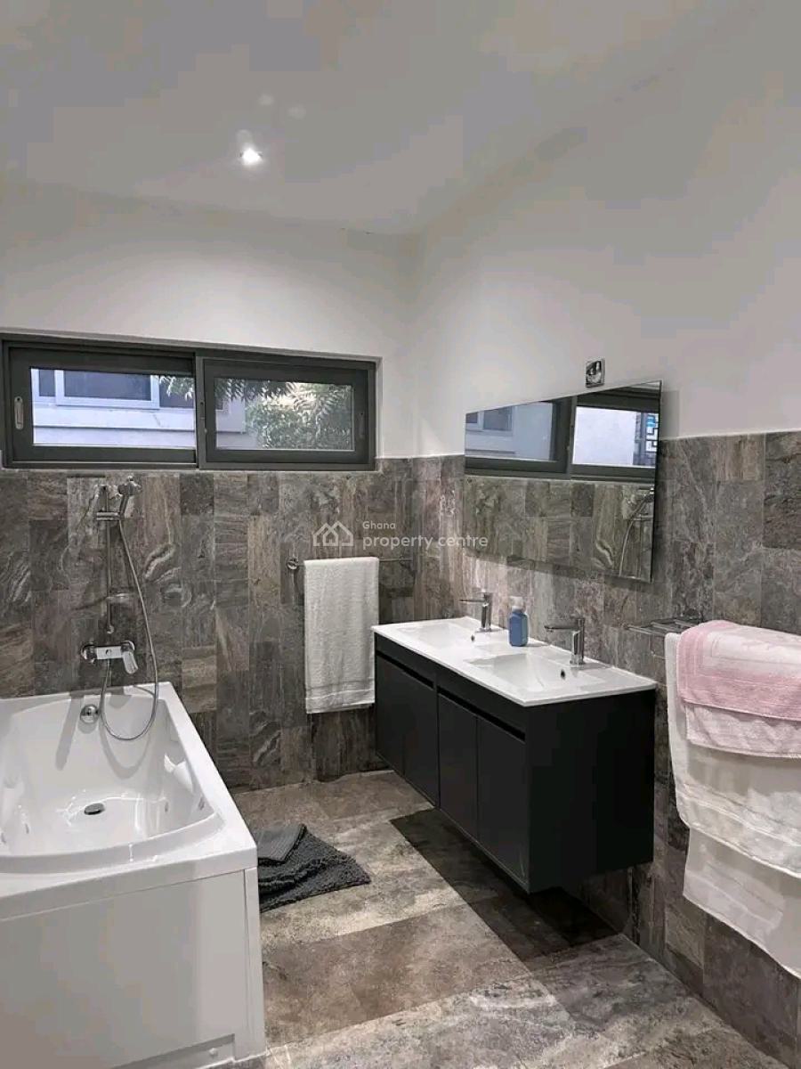 Fully Furnished 4bedroom Townhouse @ Cantonment, Cantonments, Accra, Townhouse for Rent