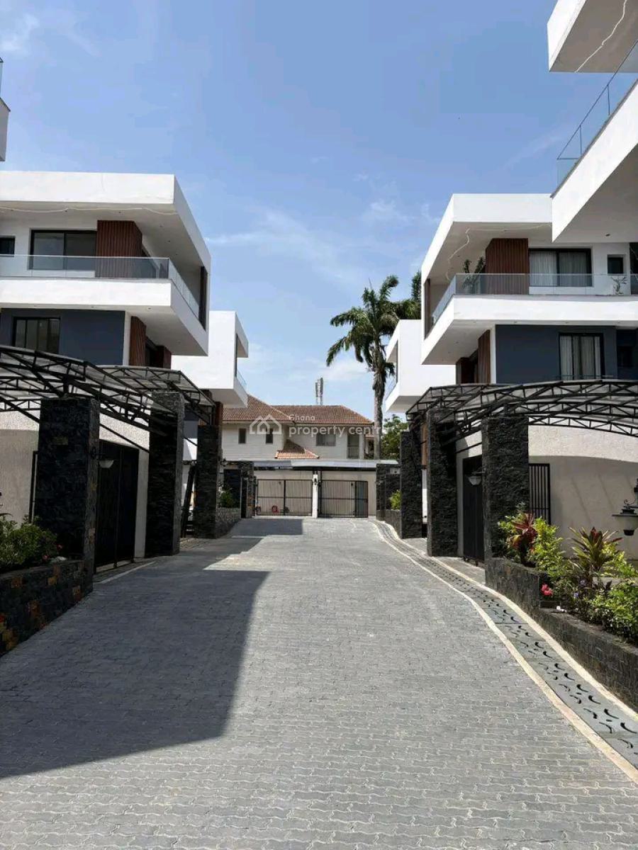 Luxurious 5-bedroom Townhouse @ Cantonment, Cantonments, Accra, Townhouse for Rent