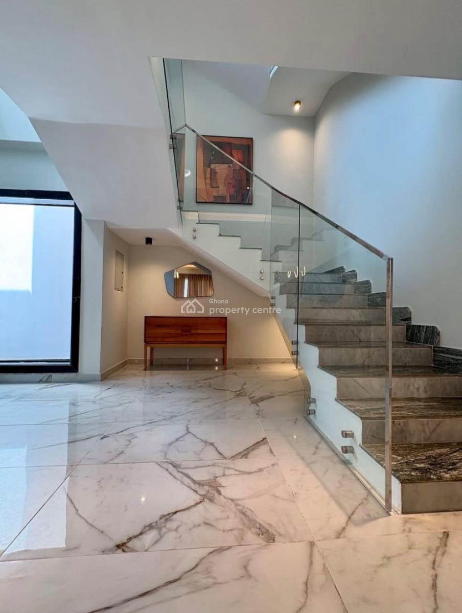 Luxury 5 Bedroom Townhouse Furnished Or Unfurnished, Shiashie, East Legon, Accra, Single Room Self Contained for Rent