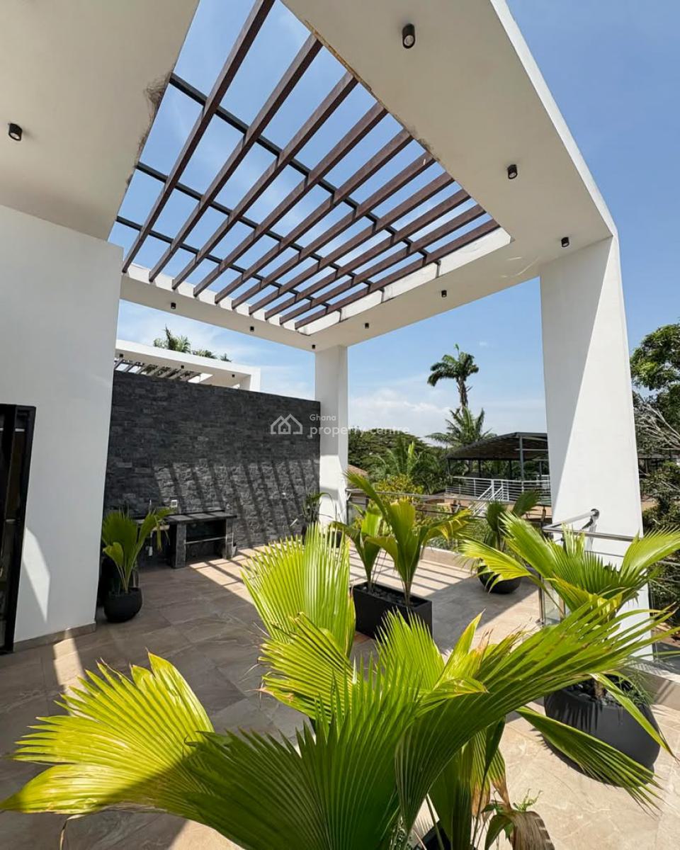 Furnished 4 Bedroom Duplex with Private Pool in a Gated Community, Cantonments, Accra, Semi-detached Duplex for Rent