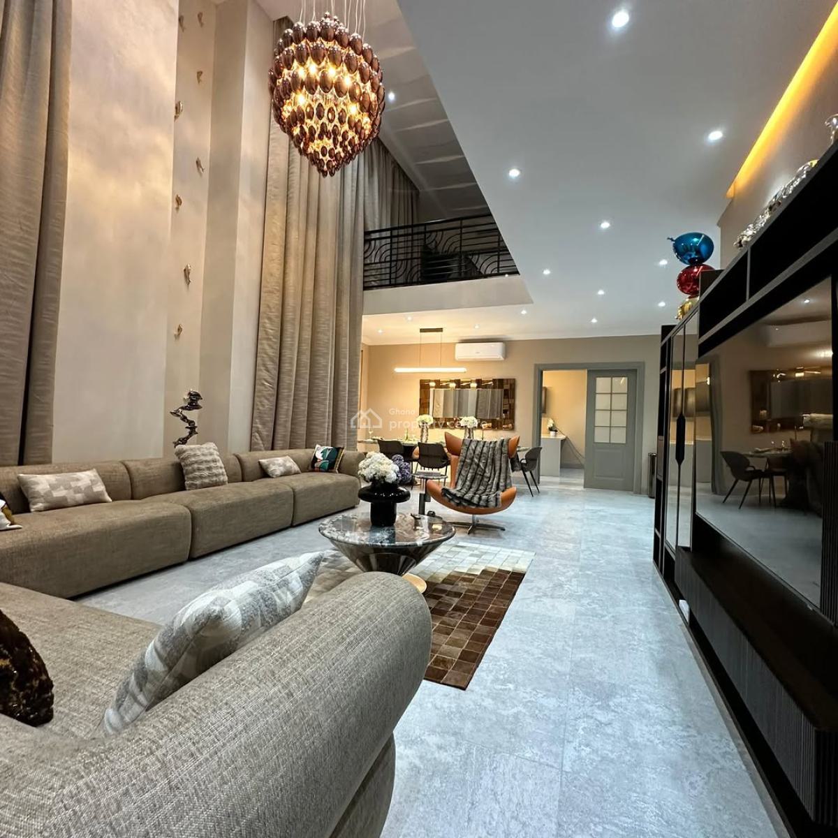 Executive Fully Furnished 4 Bedroom, East Legon Hills, East Legon, Accra, House for Sale