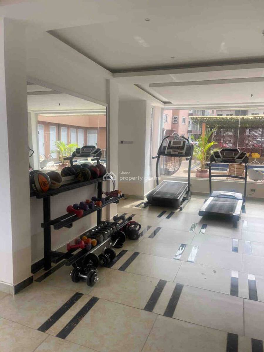 Serviced 2 Bedroom Apartment with Swimming Pool and Gym, School Junction, Adjiringanor, East Legon, Accra, Apartment for Rent