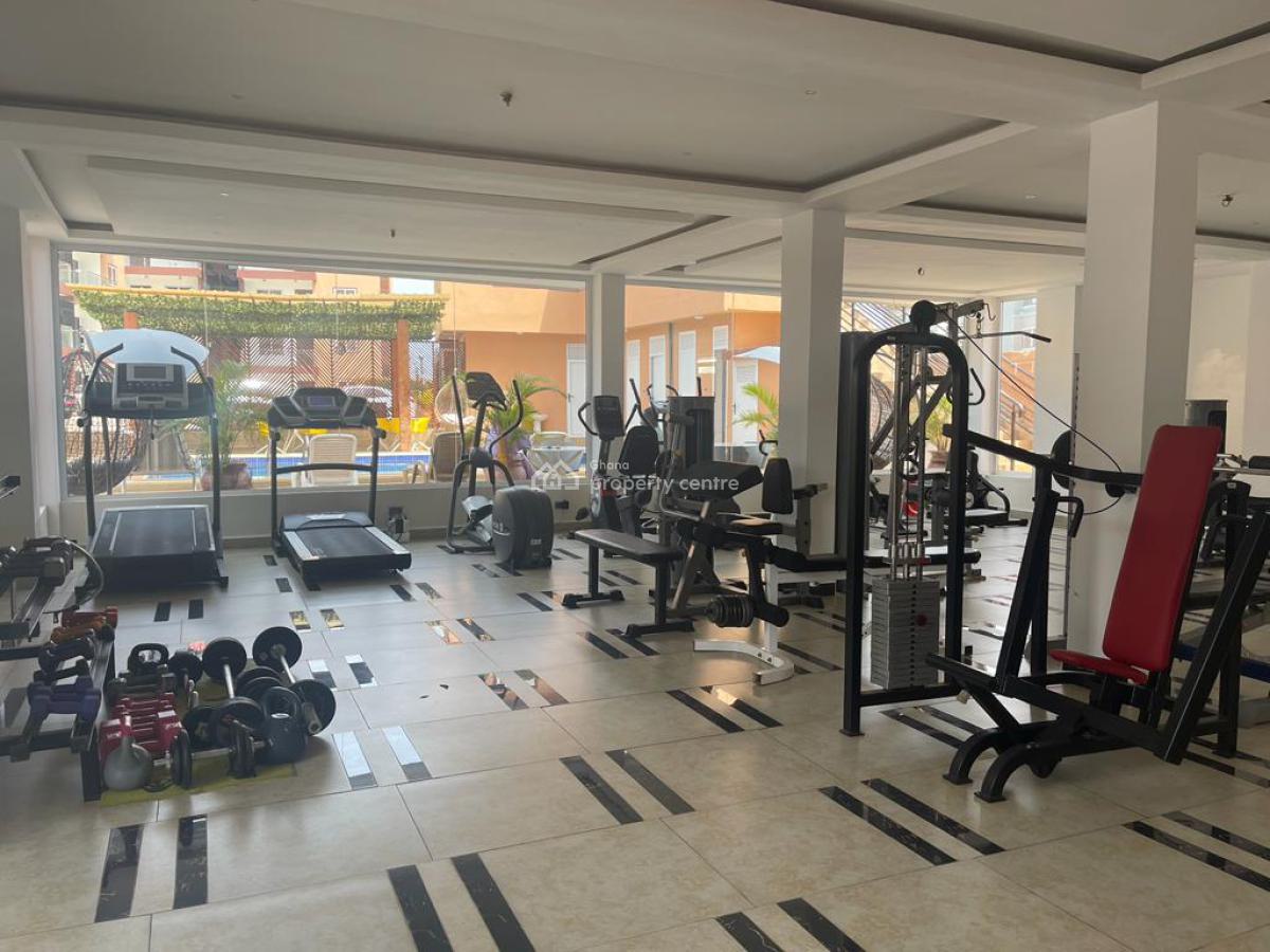 Serviced 2 Bedroom Apartment with Swimming Pool and Gym, School Junction, Adjiringanor, East Legon, Accra, Apartment for Rent