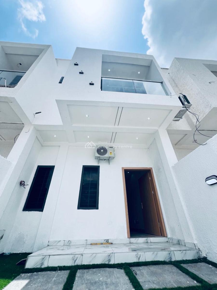 Terraced 2 Bedroom Duplex with Private Compound, Nanakrom, East Legon, Accra, Terraced Duplex for Rent