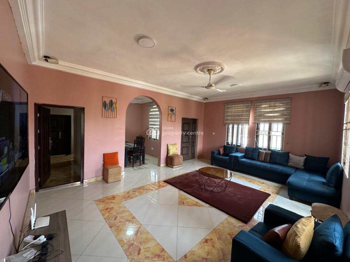 Fully Furnished 3bedroom Apartment @ Tantra Hill, Tantrahill, Ga West Municipal, Accra, Apartment for Rent