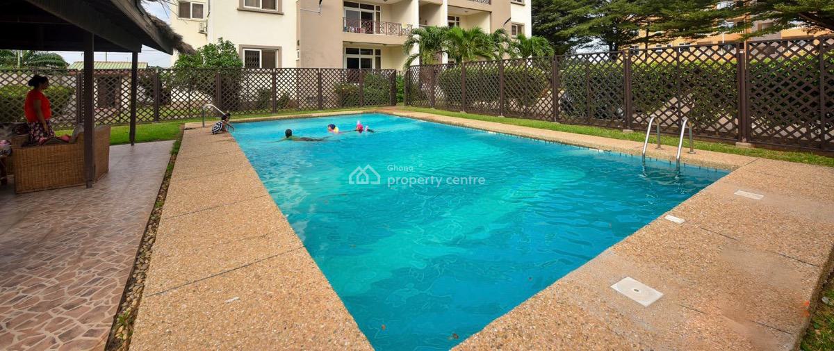Serviced 3 Bedroom Apartment with Swimming Pool, Airport Residential Area, Accra, Apartment for Rent