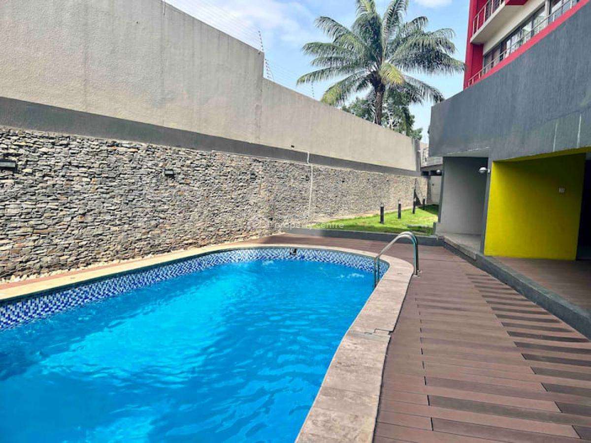 Furnished 2 Bedroom Apartment with Swimming Pool and Gym, Airport Residential Area, Accra, Apartment for Rent
