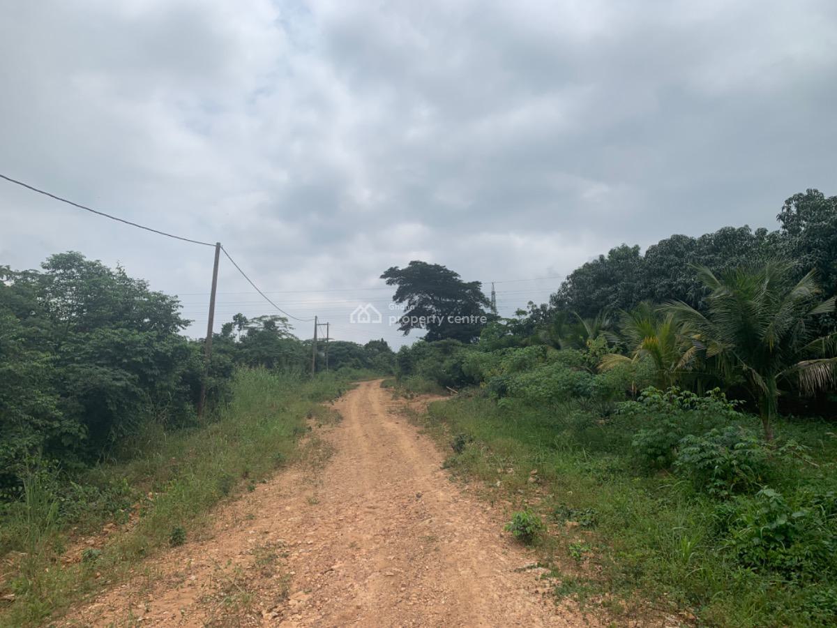 Genuine Serviced Plot with 12 Months Payment Plan, Akuapim North, Eastern Region, Mixed-use Land for Sale
