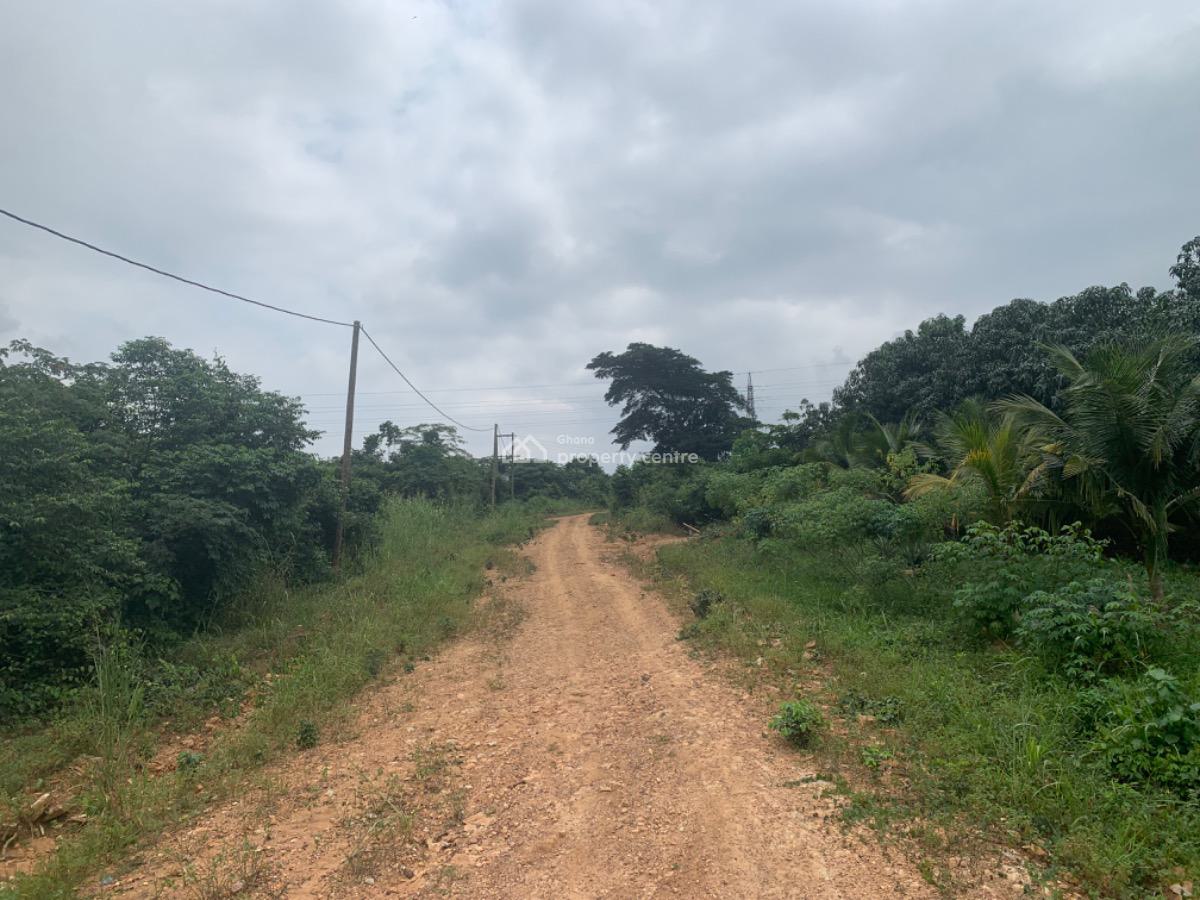 Genuine Serviced Plot with 12 Months Payment Plan, Akuapim North, Eastern Region, Mixed-use Land for Sale