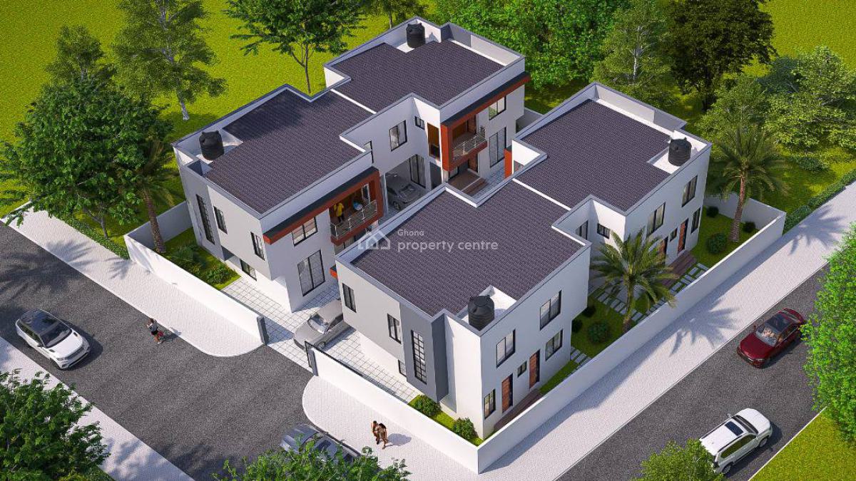 Modern 3-bedroom Ensuite Townhouses in Gated Community, Kenkey House Area, Adenta, Adenta Municipal, Accra, Townhouse for Sale
