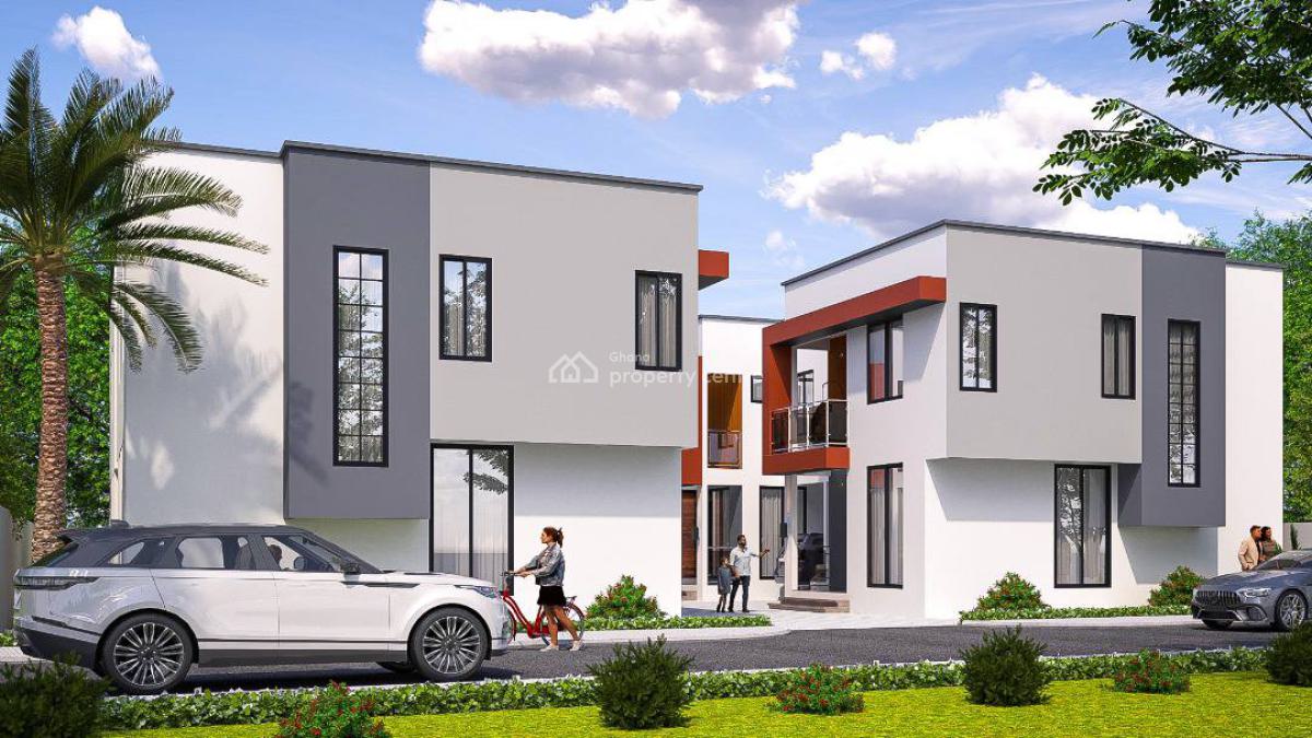 Modern 3-bedroom Ensuite Townhouses in Gated Community, Kenkey House Area, Adenta, Adenta Municipal, Accra, Townhouse for Sale