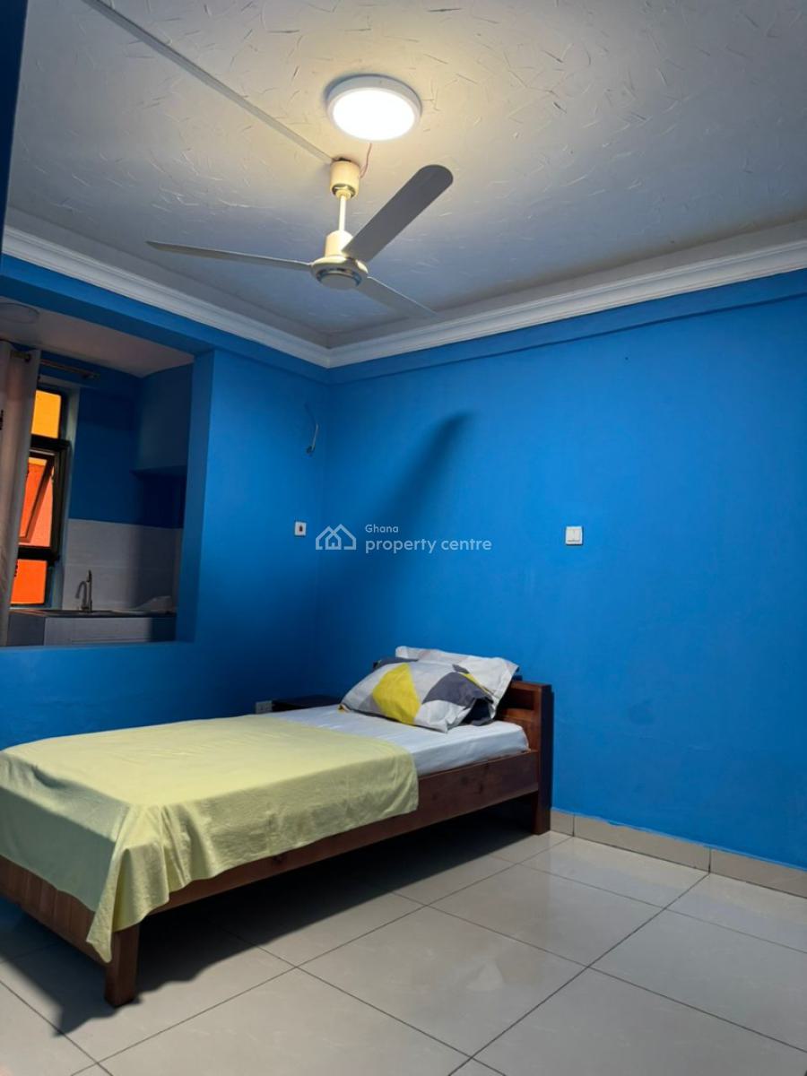 247 Hotel Apartment, Owoo Plastic Street, Arkosse Street, Ga West Municipal, Accra, Single Room Self Contained for Rent