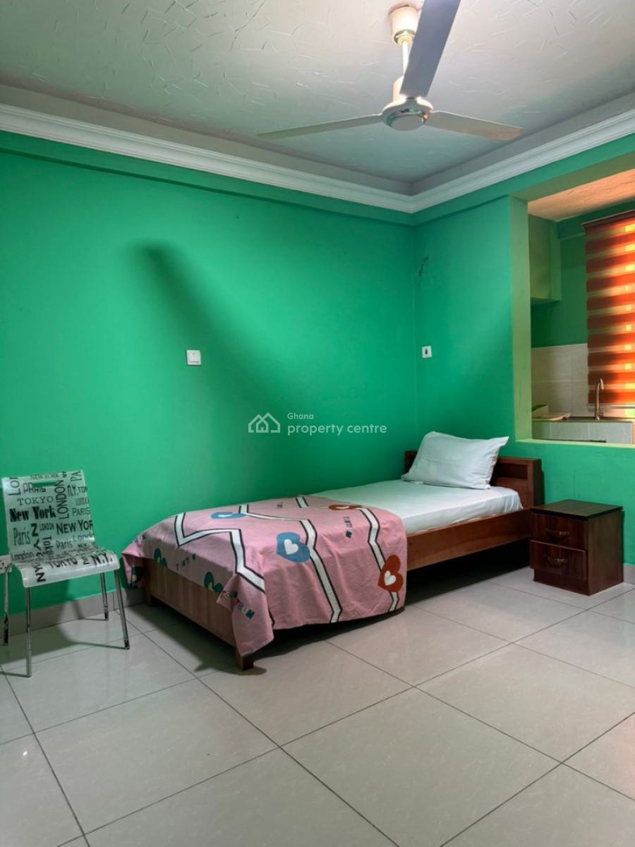 247 Hotel Apartment, Owoo Plastic Street, Arkosse Street, Ga West Municipal, Accra, Single Room Self Contained for Rent