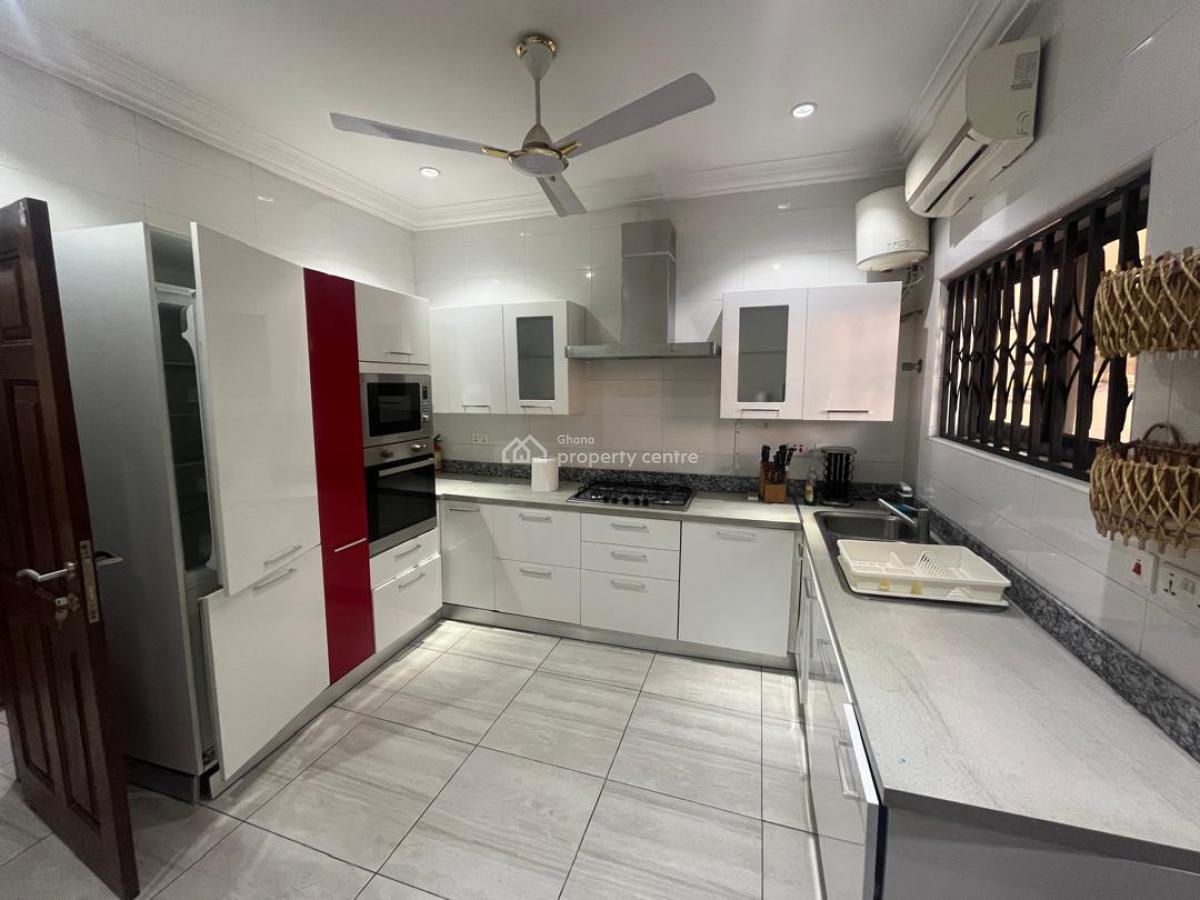 Luxury Fully Furnished 3bedroom Townhouse @ Dzorwulu, Dzorwulu, Accra, Townhouse for Rent