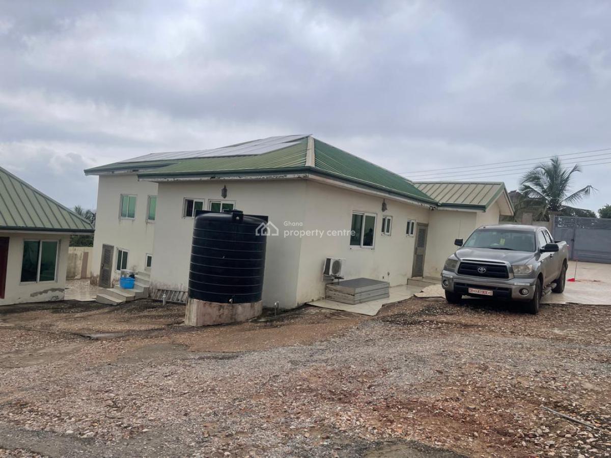 Titled 4 Master Bedroom+ Outhouse on One & Half Plots, Gbawe Cp, Ga South Municipal, Accra, House for Sale