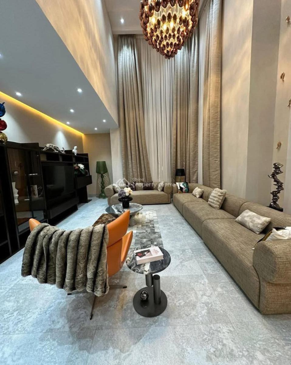 Luxury 4-bedroom Fully Furnished Home with Pool & Bq, East Legon Hills, East Legon, Accra, Detached Duplex for Sale