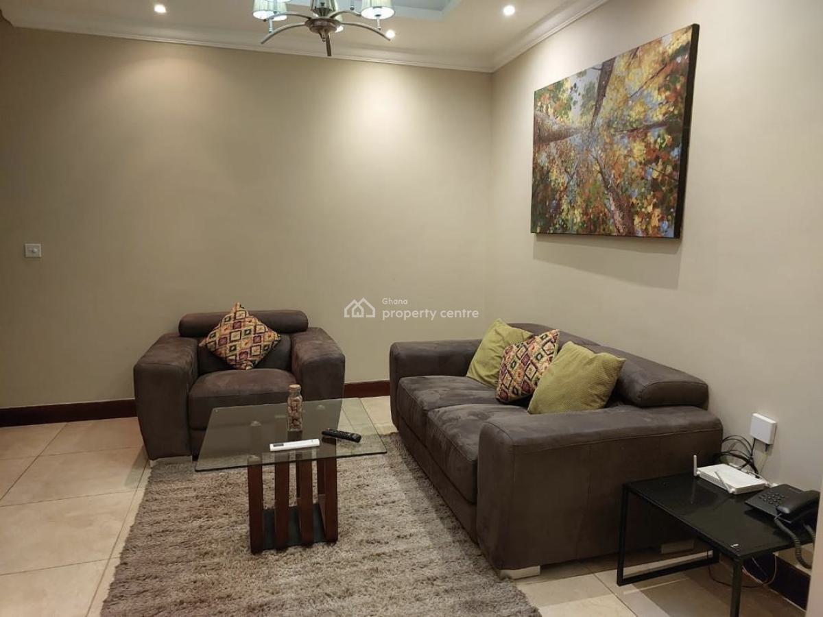 Furnished 1 Bedroom N Hall at Cantonments, Us Embassy, Cantonments, Accra, Mini Flat for Rent