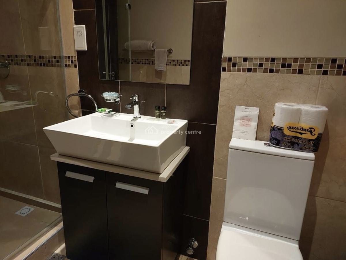 Furnished 1 Bedroom N Hall at Cantonments, Us Embassy, Cantonments, Accra, Mini Flat for Rent