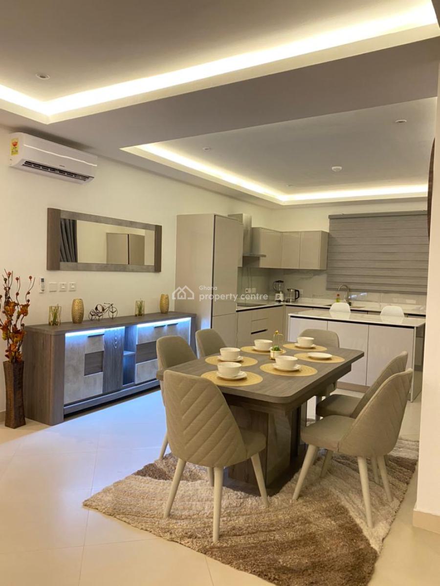 Labone 2 Bedrooms Furnished, Lanone, North Labone, Accra, Apartment for Rent