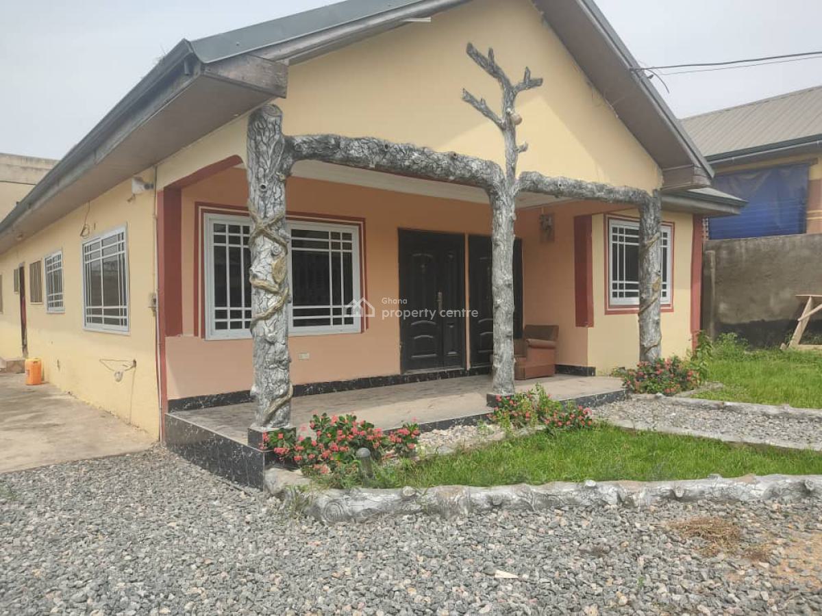 Titled 5 Master Brm House on Spacious Compound @ Acp Pokuase, Acp Pokuase Franco Estate, Ga West Municipal, Accra, House for Sale