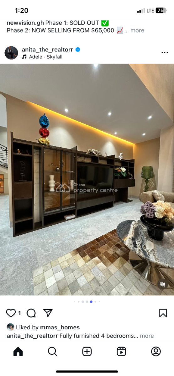 Luxury 5 Bedroom House with Pool, Eastlegon Hill, East Legon Hills, East Legon, Accra, Detached Duplex for Sale