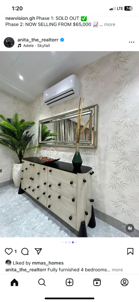 Luxury 5 Bedroom House with Pool, Eastlegon Hill, East Legon Hills, East Legon, Accra, Detached Duplex for Sale