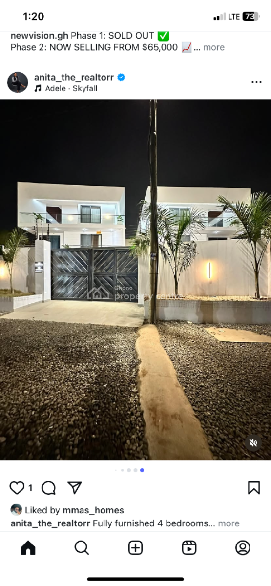 Luxury 5 Bedroom House with Pool, Eastlegon Hill, East Legon Hills, East Legon, Accra, Detached Duplex for Sale