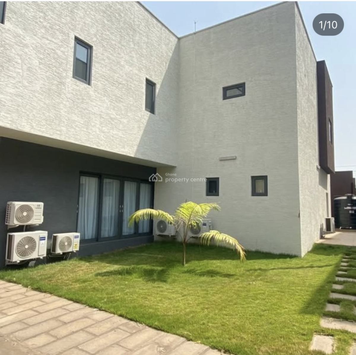 Luxury 4 Bedroom with Pool, East Airport, East Airport, Airport Residential Area, Accra, Detached Duplex for Rent