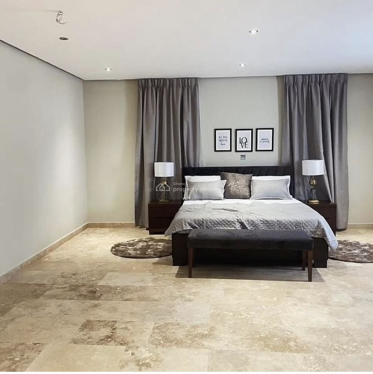 Luxury 4 Bedroom with Pool, East Airport, East Airport, Airport Residential Area, Accra, Detached Duplex for Rent