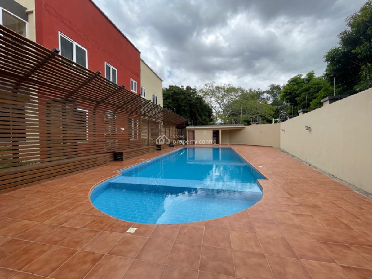 3 Bedroom Townhome with Staff Quarters in a Gated Community with Pool, Cantonments, Accra, Townhouse for Rent