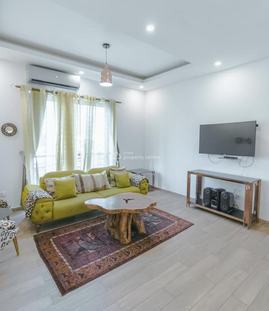 Furnished One Bedroom Apartment with Swimming Pool, East Legon, Accra, Mini Flat for Rent