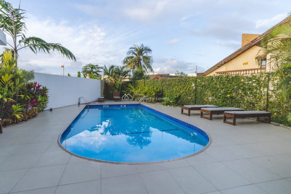 Furnished One Bedroom Apartment with Swimming Pool, East Legon, Accra, Mini Flat for Rent