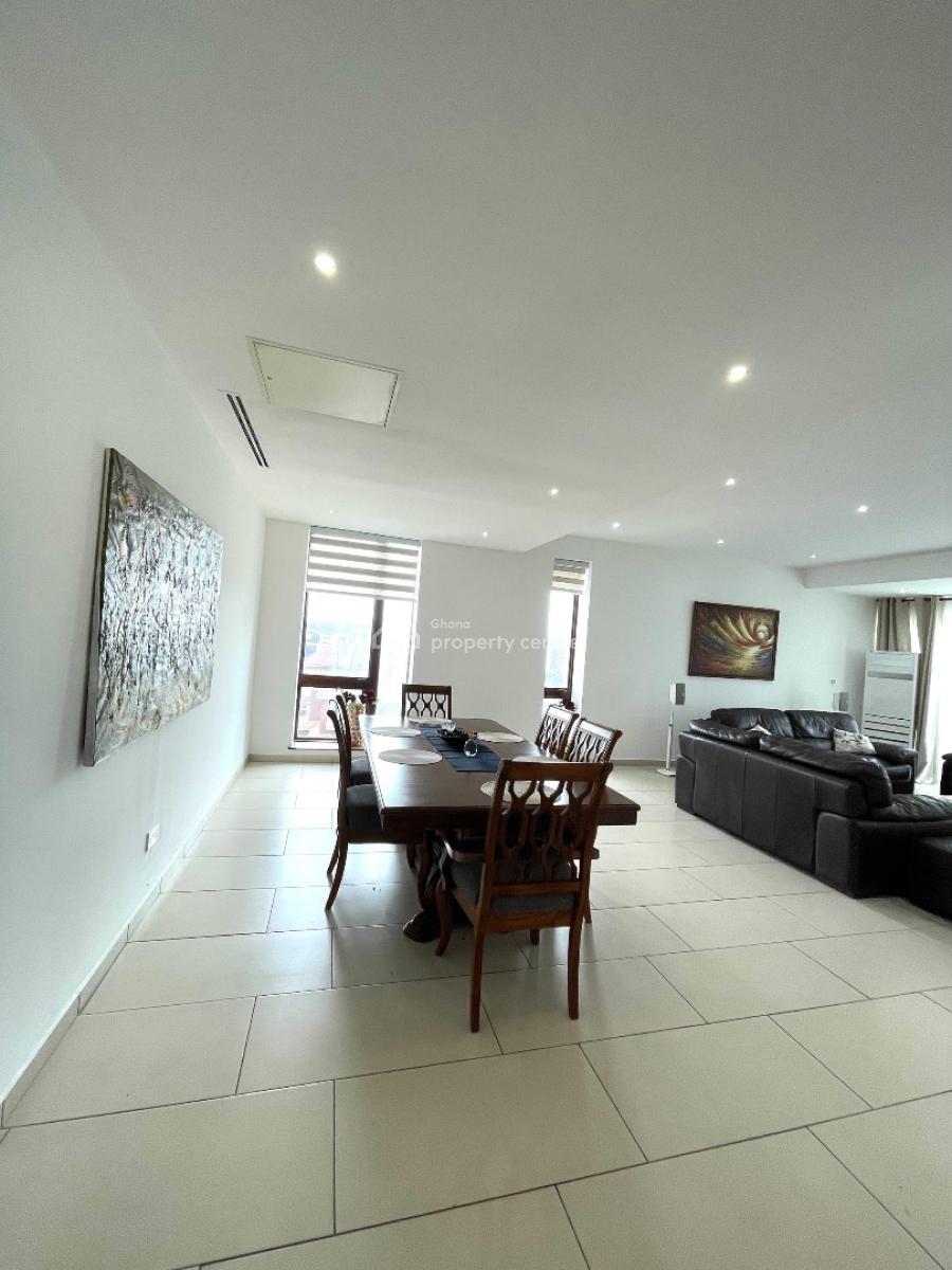 Spacious 3 Bedroom Furnished  Apartment, West Airport, Airport Residential Area, Accra, Apartment for Rent