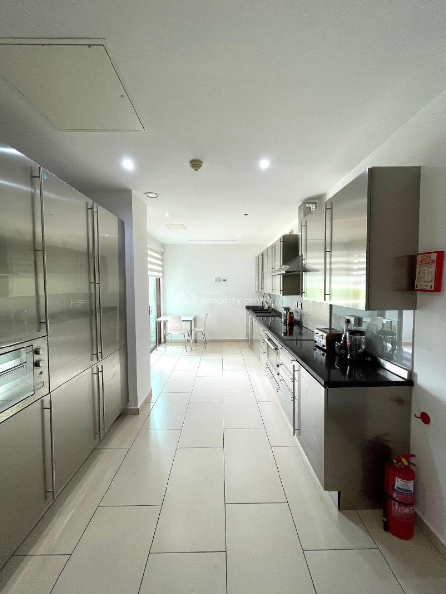 Spacious 3 Bedroom Furnished  Apartment, West Airport, Airport Residential Area, Accra, Apartment for Rent