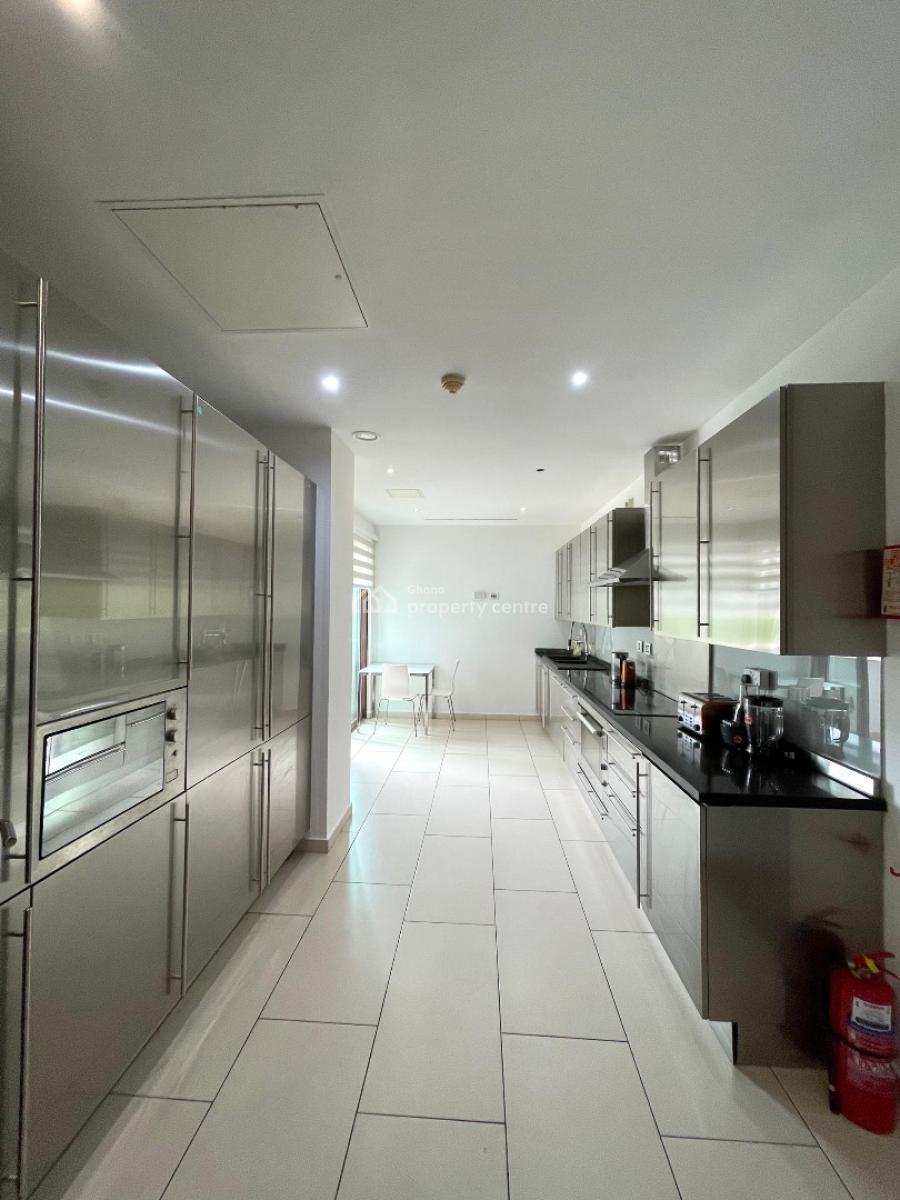 Spacious 3 Bedroom Furnished  Apartment, West Airport, Airport Residential Area, Accra, Apartment for Rent