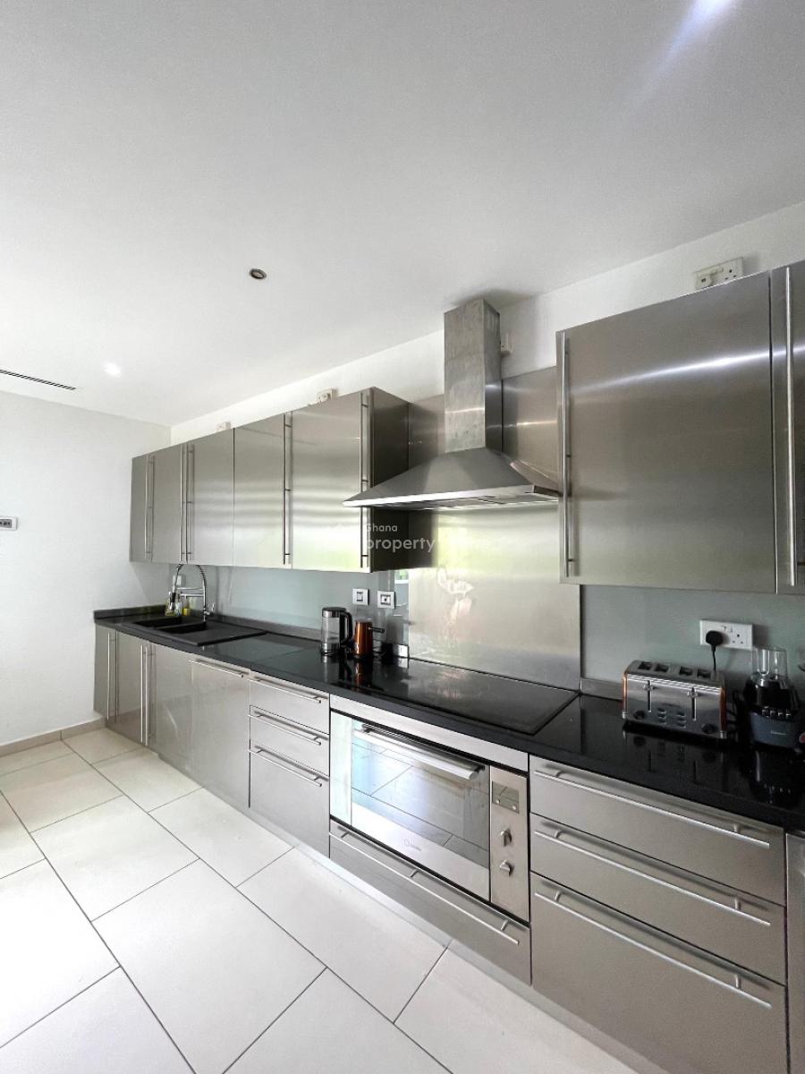 Spacious 3 Bedroom Furnished  Apartment, West Airport, Airport Residential Area, Accra, Apartment for Rent
