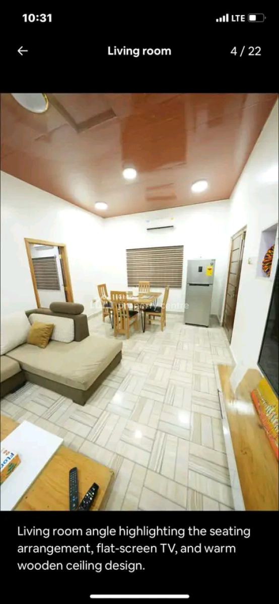 Modern Fully Furnished 2 Bedroom Apartment, Around Kareena Cakes, Osu, Accra, Apartment for Rent