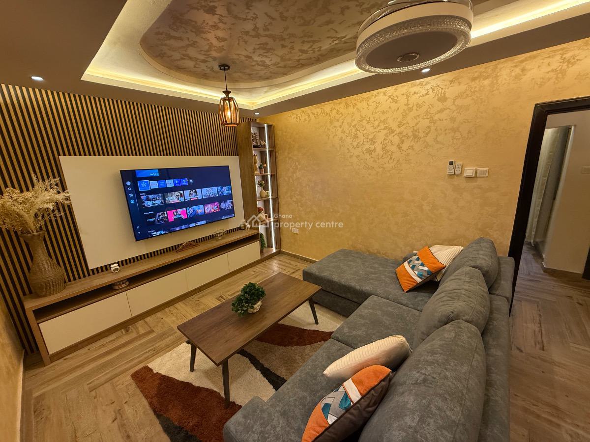 Luxurious 2 Bedrooms Apartment, Nii Lomo Tackie Street, Abelemkpe, Accra, Apartment for Rent