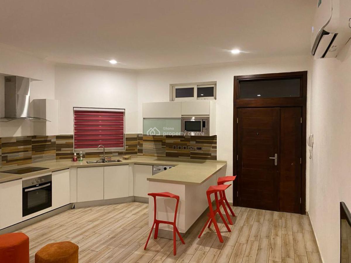 Furnished 1 Bedroom Apartment with Swimming Pool, Cantonments, Accra, Mini Flat for Rent