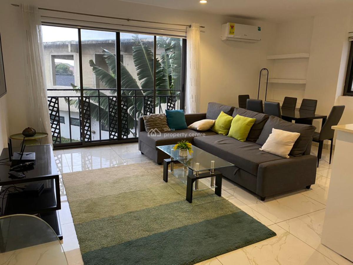 Furnished 1 Bedroom Apartment with Swimming Pool, Cantonments, Accra, Mini Flat for Rent