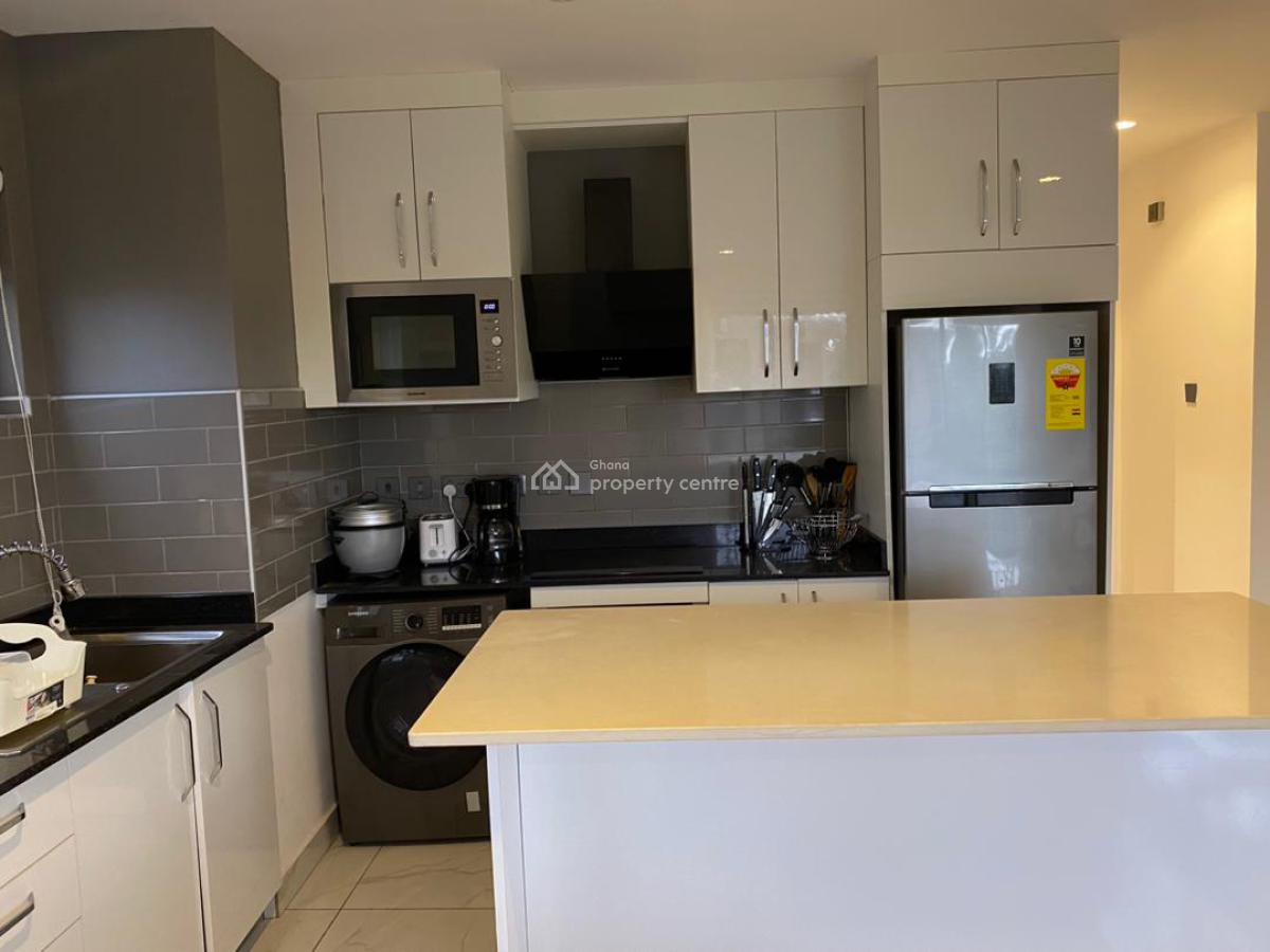 Furnished 1 Bedroom Apartment with Swimming Pool, Cantonments, Accra, Mini Flat for Rent