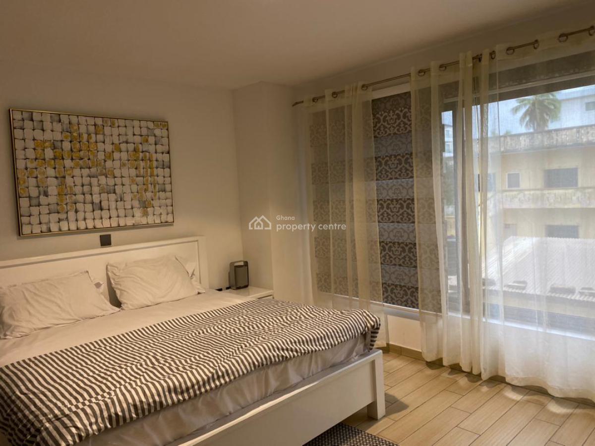 Furnished 1 Bedroom Apartment with Swimming Pool, Cantonments, Accra, Mini Flat for Rent
