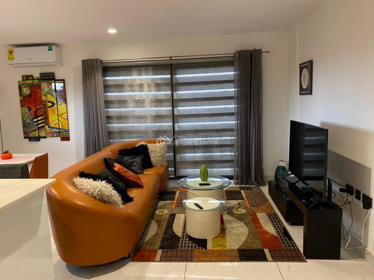 Furnished 1 Bedroom Apartment with Swimming Pool, Cantonments, Accra, Mini Flat for Rent